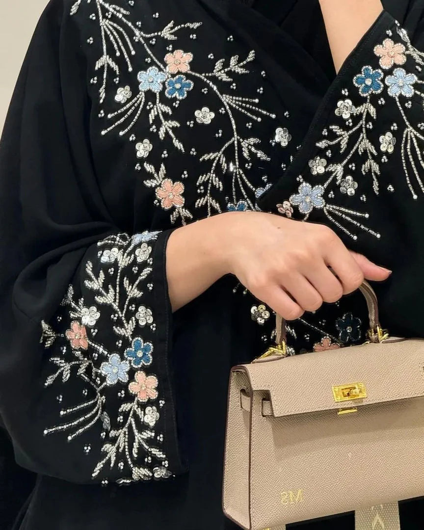 Floral Handwork Abaya