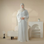 Load image into Gallery viewer, Reversible Crepe Abaya &amp; Hijab (AA027)
