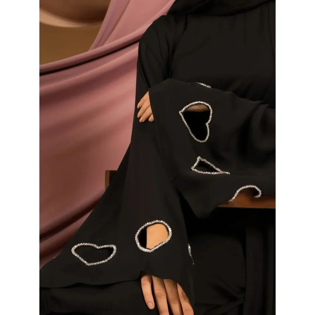 Heart Trendy Abaya