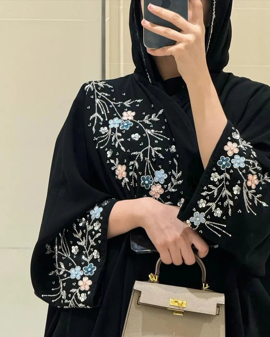 Floral Handwork Abaya