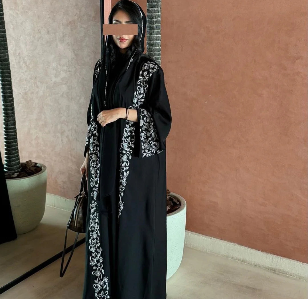 Occasional wear complete handwork abaya